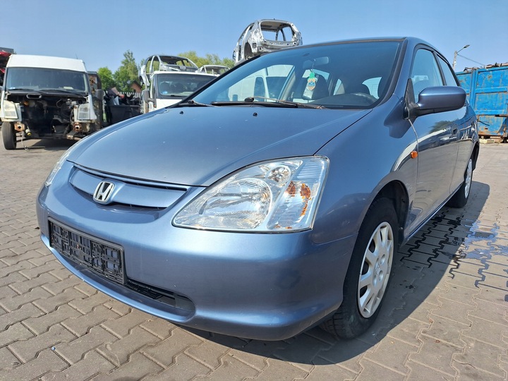 фото №1, Honda civic 7 vii eu7 eu8 5d 01-04 зеркало левая 5-pin b512m