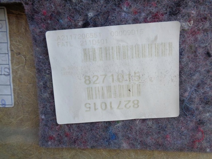 фото №10, Mercedes w211 боковина двері праві перед avantgarde чорний harman кардон