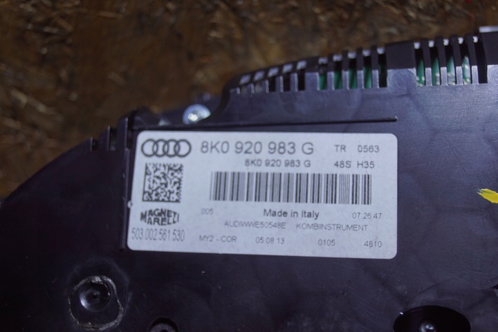 фото №11, Спідометр  прилади audi a4 b8 рестайлінг 8k0920983g