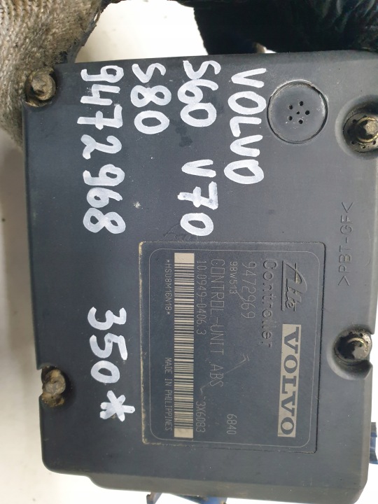 фото №6, Блок управления abs volvo s60 volvo v70 volvo s80 9472968