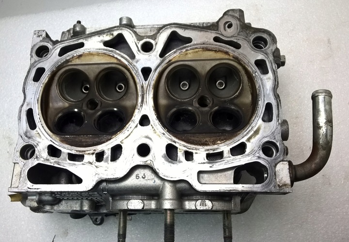 фото №10, Subaru wrx sti 2.5t ej25 ej257 w25 002 правая головка двигателя оригинальный номер