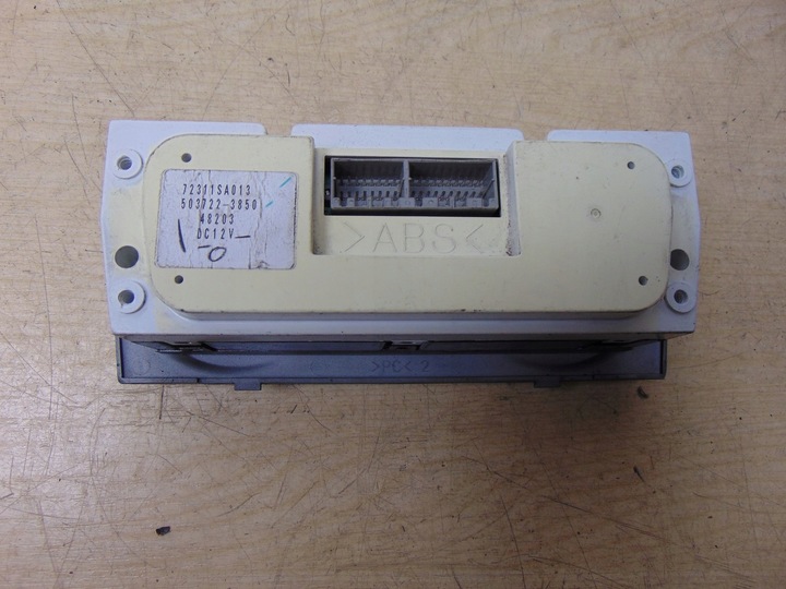 фото №11, Панель керування повітропровід subaru forester ii 03- eu