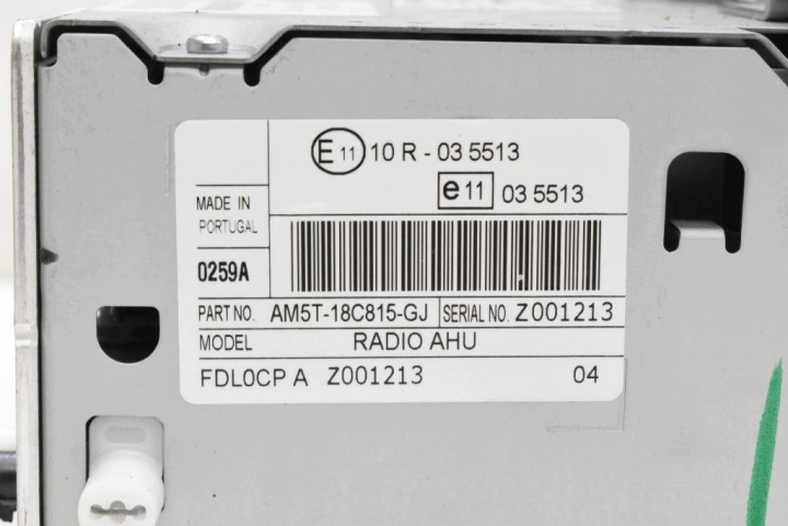 фото №6, Магнітола дисплей зчитувач панель cd aux am51t-18c815-gj ford c-max mk2 10-15