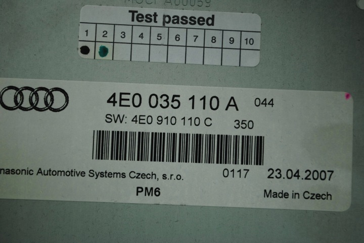 фото №5, Чейнджер cd 4e0035110a audi a6 c6