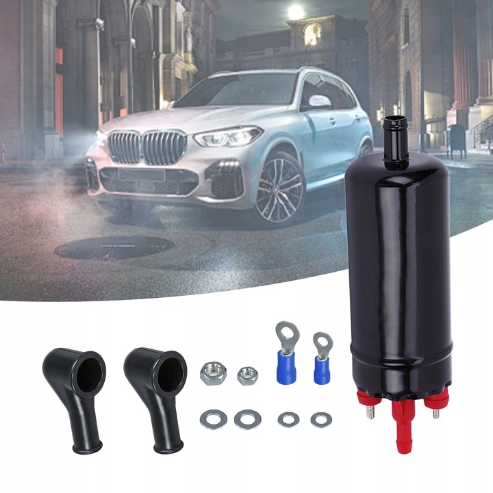 фото №7, Inline насос топлива 4бар высокие давление 12v 7a 120lph