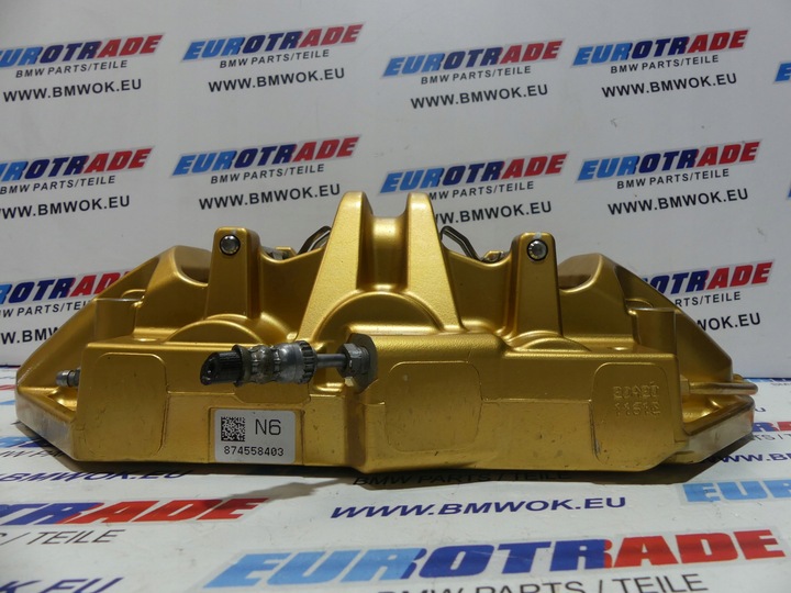 фото №12, Bmw m5 f90 m8 f91 f92 f93 зажимы тормозные m золото ceramik перед зад kpl