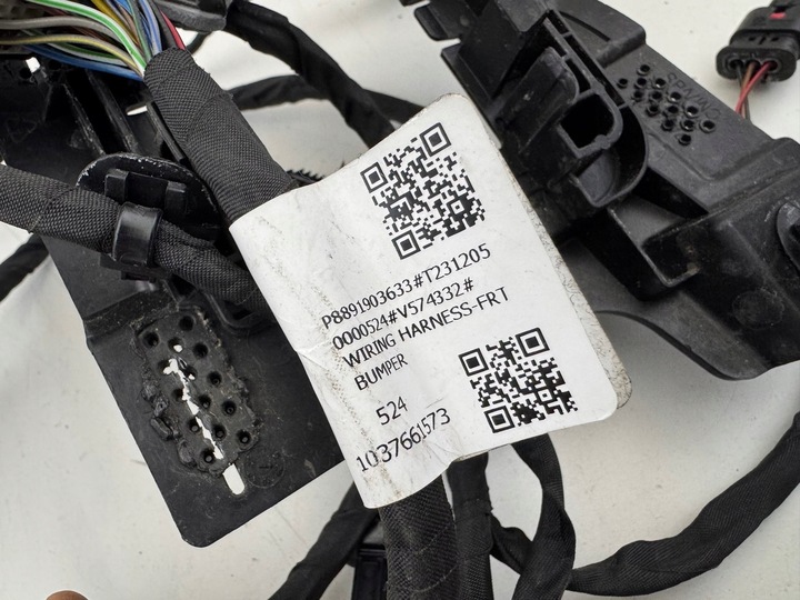 фото №7, Volvo ex30 ex-30 джгут установка бампера перед передньої pdc радар 23-