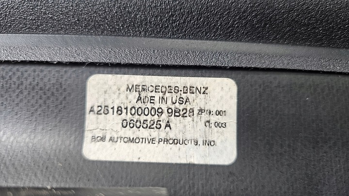 фото №9, Ролета багажника mercedes r клас w251 v251 довгий a2518100009