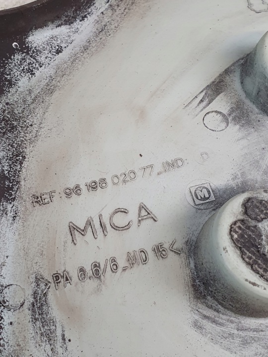 фото №11, Ковпак mica 9619802077 peugeot 15 дюймів