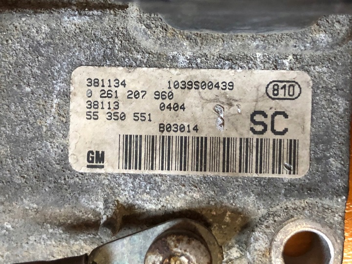 фото №4, Bosch 1039s00439 блок управления corsa c 1.0 12v