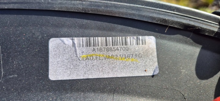 фото №8, Mercedes gle v167 c167 18-23 звичайний молдинг na крило ліві перед лак org