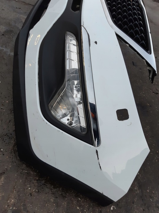 фото №9, Kia sportage iii wd бампер переднее решётка радиатора перед решётка 10-15 комплектный