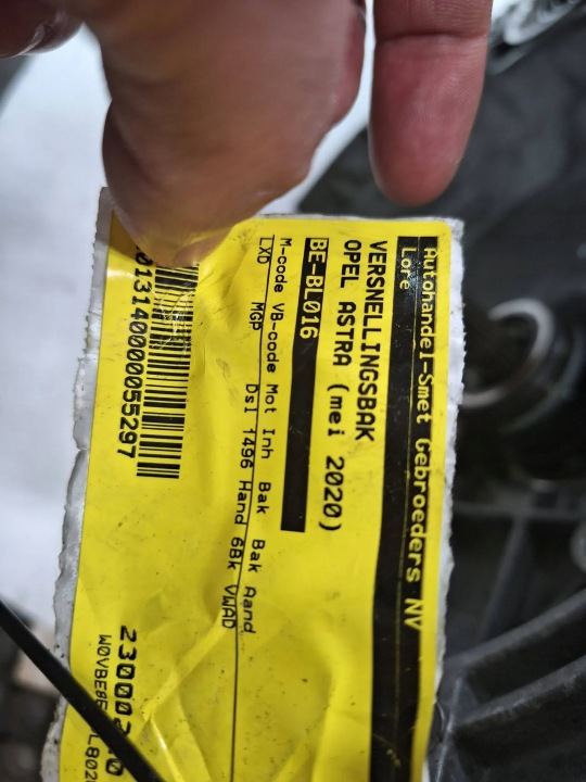фото №7, Кпп кпп / коробка передач 55598851 opel astra k 1.5 cdti рестайлинг 19-