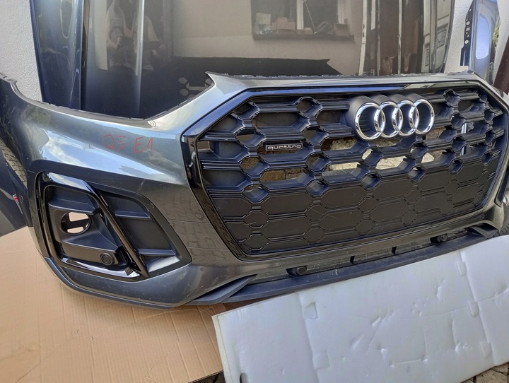 фото №9, Q5 sq5 80a бампер перед петлі плита 80b863822 крило капот s5 8w s7 q8