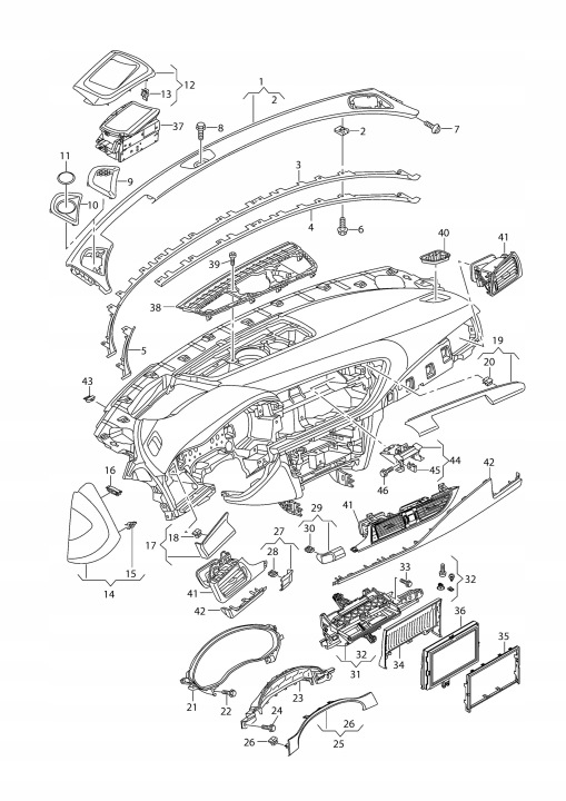фото №11, Захист колонки кермо audi a6 c7 4g0858345b
