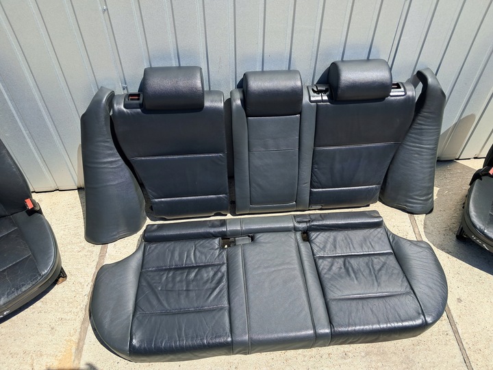 фото №6, Сиденья электрический подогревом перед l+p диван зад kpl кожа bmw e53 x5 европа