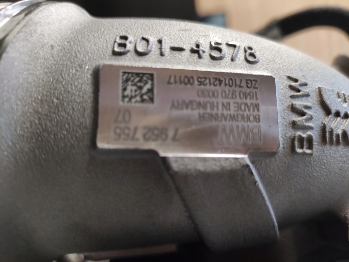 фото №6, Турбонагнетатель турбина bmw x1 u11 2 u06 7952755