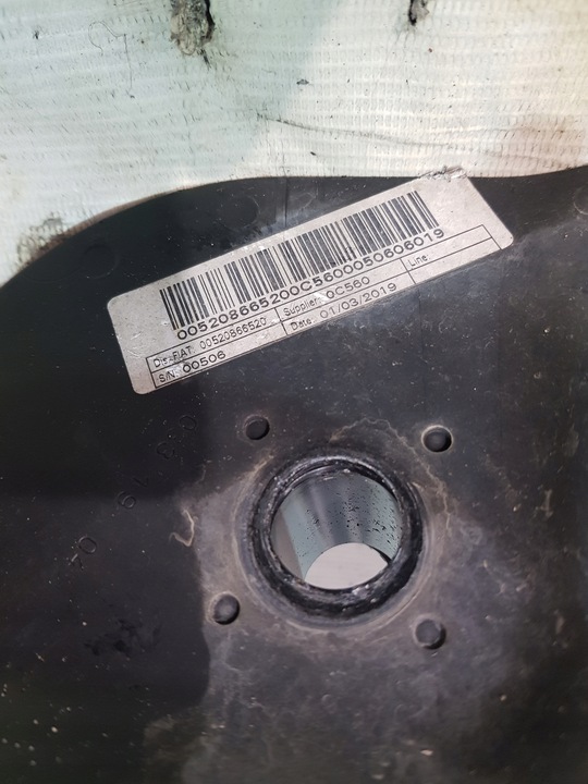 фото №9, Тележка подрамник двигателя 00520866520 jeep renegade fiat 500x 1.3b eur