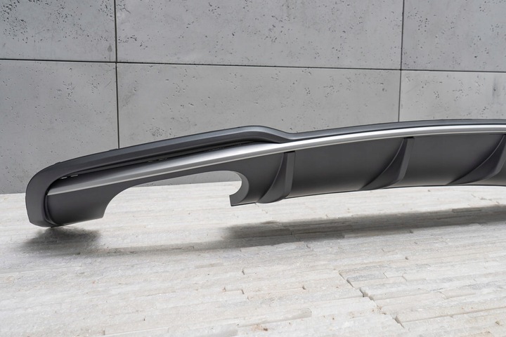 фото №11, Audi s3 8v 2017-2020 рестайлинг диффузор бампера заднего