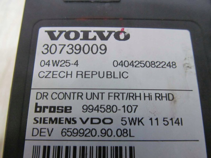 фото №5, Volvo s40 v50 04-12 моторчик стёкла перед правое 30739009