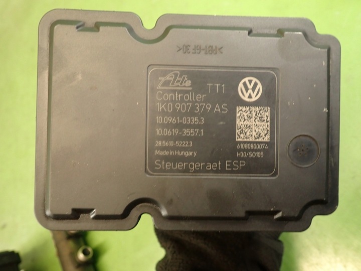 фото №9, Насос abs skoda octavia ii fl 1.6 b 10r 1k0907379as 1k0614517ca