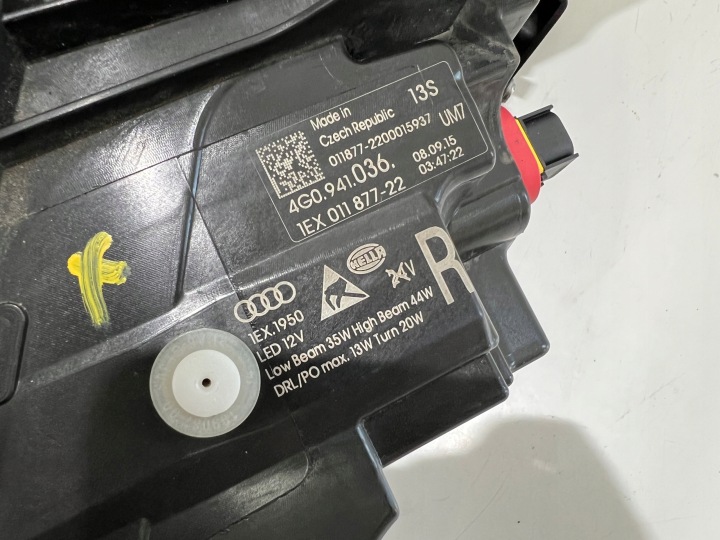 фото №9, Фара правая matrix audi a6 c7 рестайлинг 4g0941036