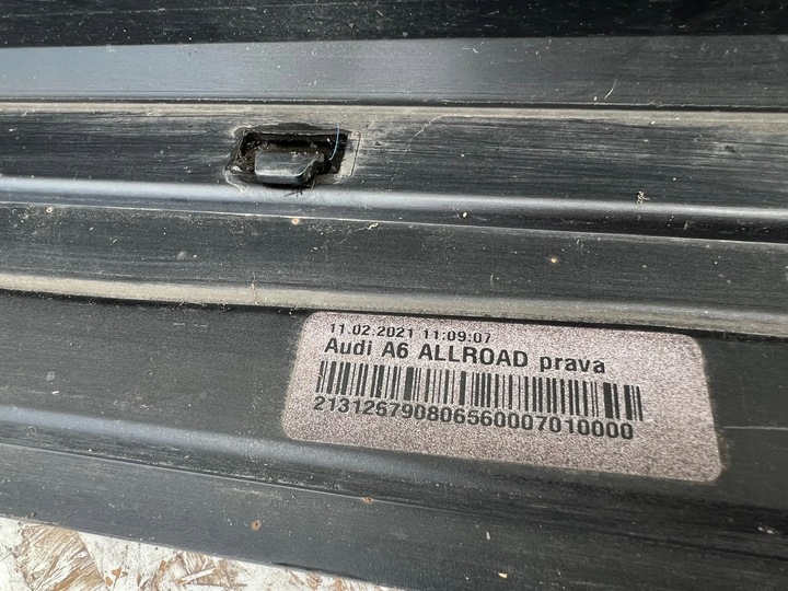 фото №10, Поріг планка порогова права audi a6 s6 c8 4k