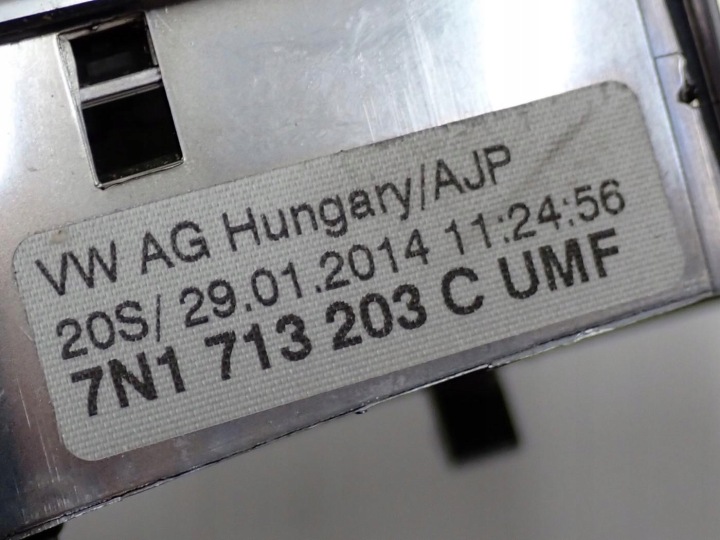 фото №11, Ручка чохол селектор передач 7n1713203c seat alhambra sharan ii 7n 14r