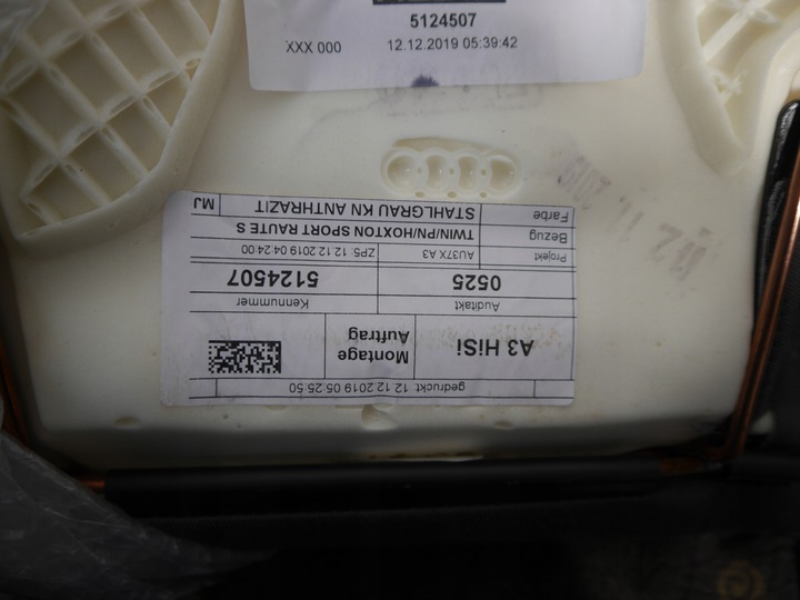 фото №9, Audi a3 8y сиденье диван зад кожа