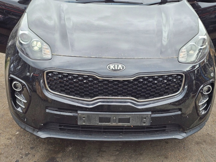 фото №6, Перед комплектний бампер капот pas kia sportage iv 4 чорний 1k 1.6 gdi