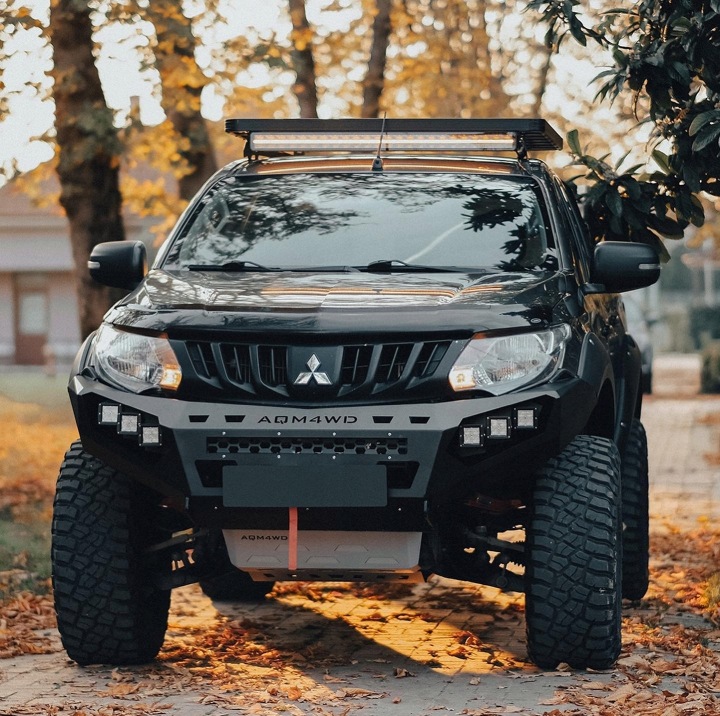 фото №7, Бампер передний 4x4 offroad mitsubishi l200 2015-2019