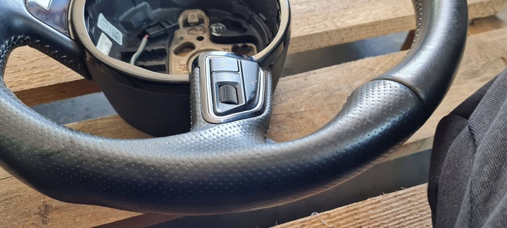 фото №10, A4 b8 рестайлінг кермо шкіра шкіряний пелюстки зрізана sline 8k0419091cp a5 8t