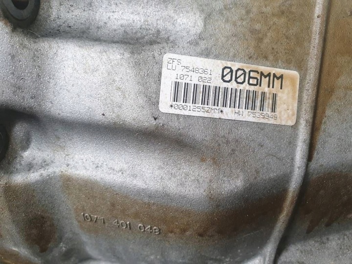 фото №8, Bmw 5 v e61 e60 530xi 05r 3.0 n52 xdrive автоматическая кпп кпп / коробка передач 6hp19