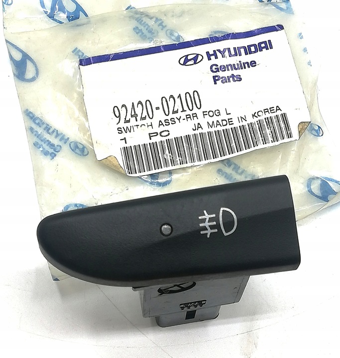 фото №5, Переключатель света противотуманных hyundai atos 9242002100 oe!