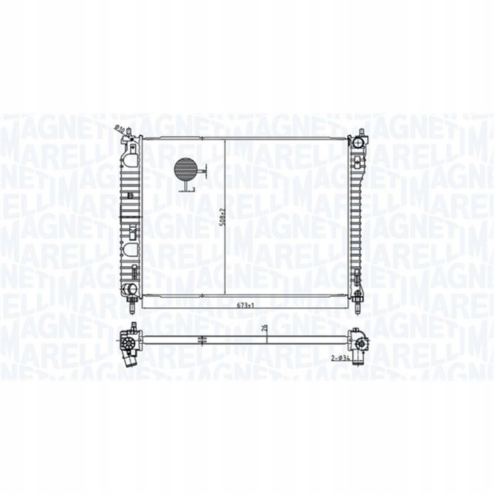 фото №1, Радиаторов воды captiva captiva antara a 06-11