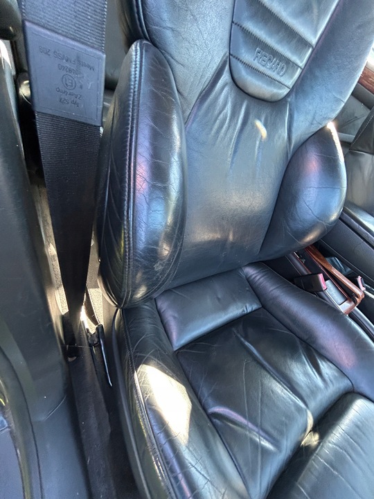 фото №9, Сиденья recaro чёрная кожа подогрев audi a6 s6 c5 sedan европа