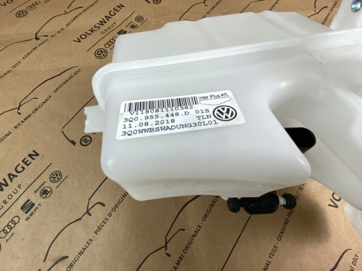 фото №6, Gd vw passat b8 бачок омывателя 3q0955448d 5g0955453j оригинальная запчасть