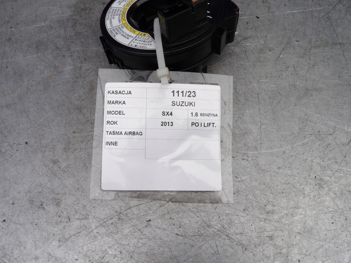 фото №5, Suzuki sx4 рестайлинг 06-14 шлейф подушки am62jarw20341