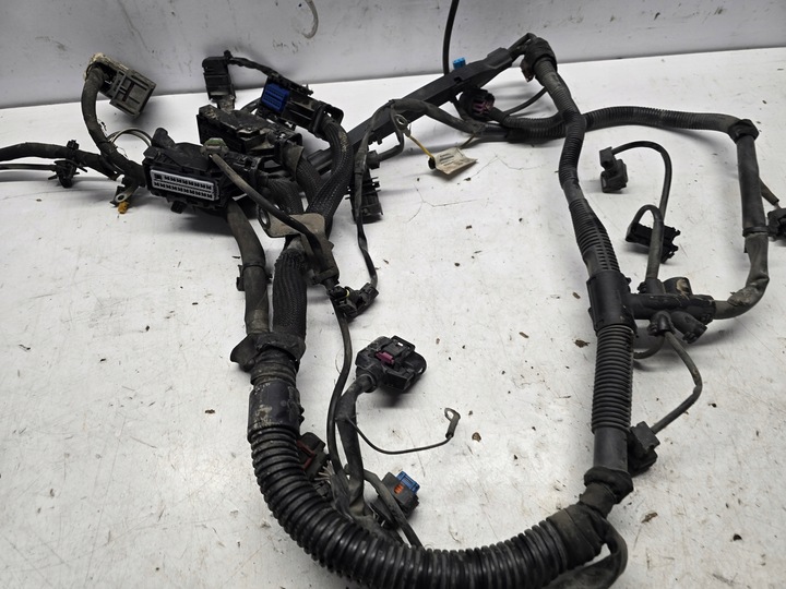 фото №5, Opel corsa e жгут установка штекеры ecu двигателя 13490958 h6c 1.4 обычная