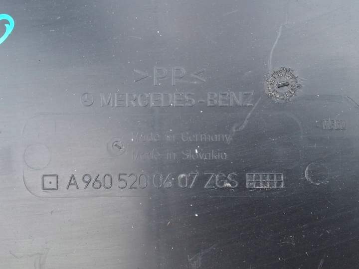 фото №5, Mercedes actros mp4 крыло подкрылок задние niskie a9605200607