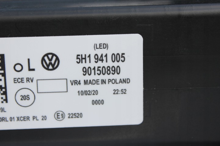 фото №12, Лампи передні led vw golf viii 5h1941005/006