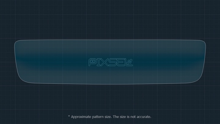 фото №5, Защитные стекло pixsel na зеркало kia ev9 - 9.9“ 2023 -