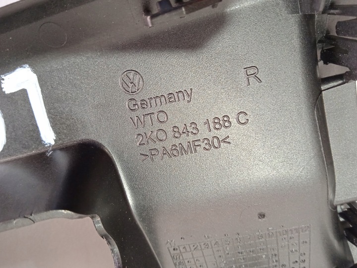 фото №9, Vw caddy захисні накладки ручка задньої 2k0843187/8c