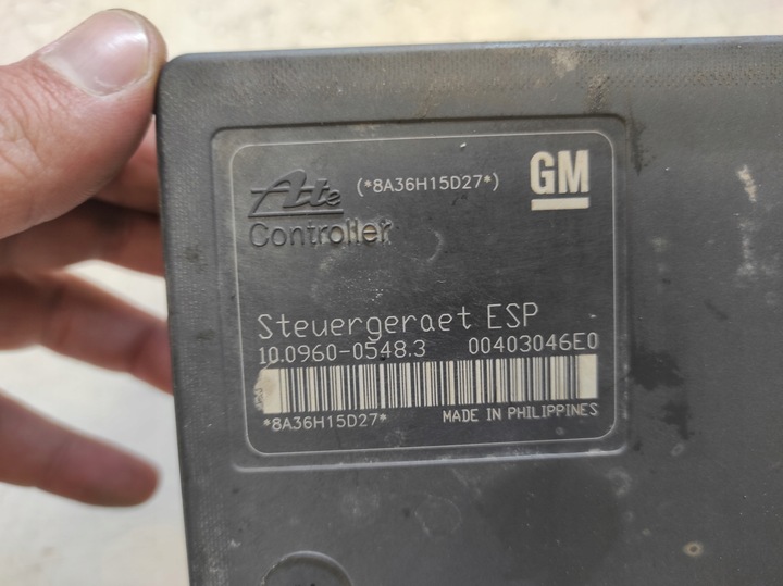 фото №6, Opel astra h 04- 1.9cdti насос abs esp 13213610