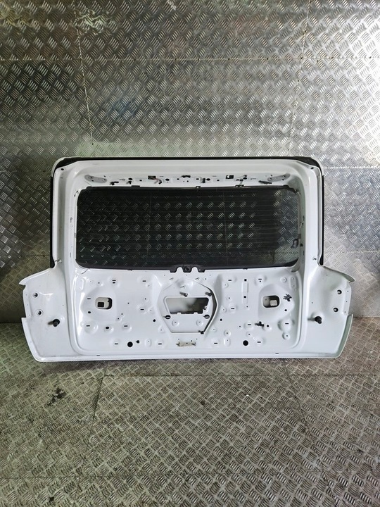 фото №5, Задняя крышка зад з стекло audi q7 ii 4m ls9r 15- белая sline s-line