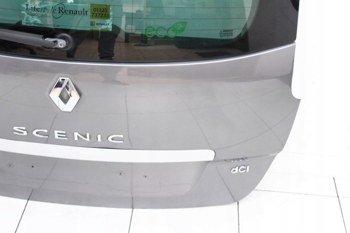 фото №10, Renault grand scenic iii 09r- крышка багажника зад задняя tekng