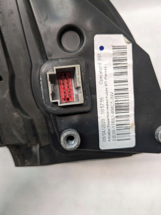 фото №11, Зеркало левое 10 pin eb3b-17683-bm ford ranger рестайлинг 4d tke t6 2018-