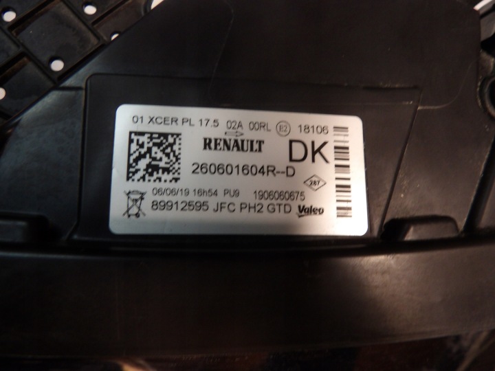 фото №6, Фара левая передняя renault espace v 5 260601604r