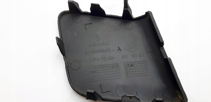 фото №9, Renault megane iii 3 gt заглушка бампера перед передньої оригінал!