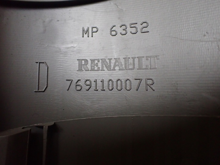 фото №8, Обшивка стойка правый перед renault grand scenic iii 11r 1.6 dci 769110007r